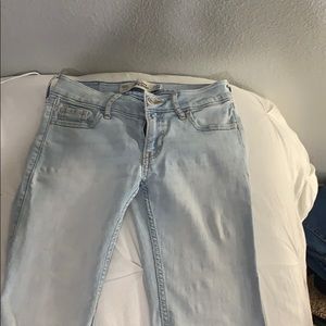 hollister light jeans